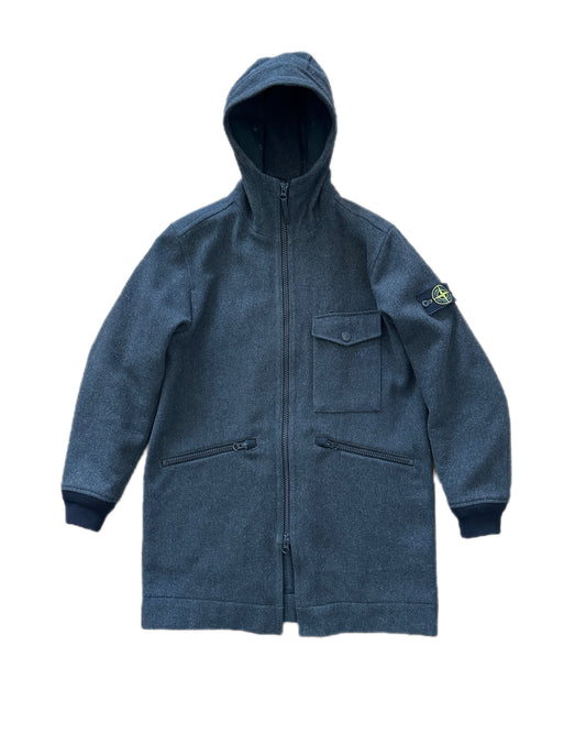 Stone Island 2017 Panno Speciale Wool Coat Jacket - XL