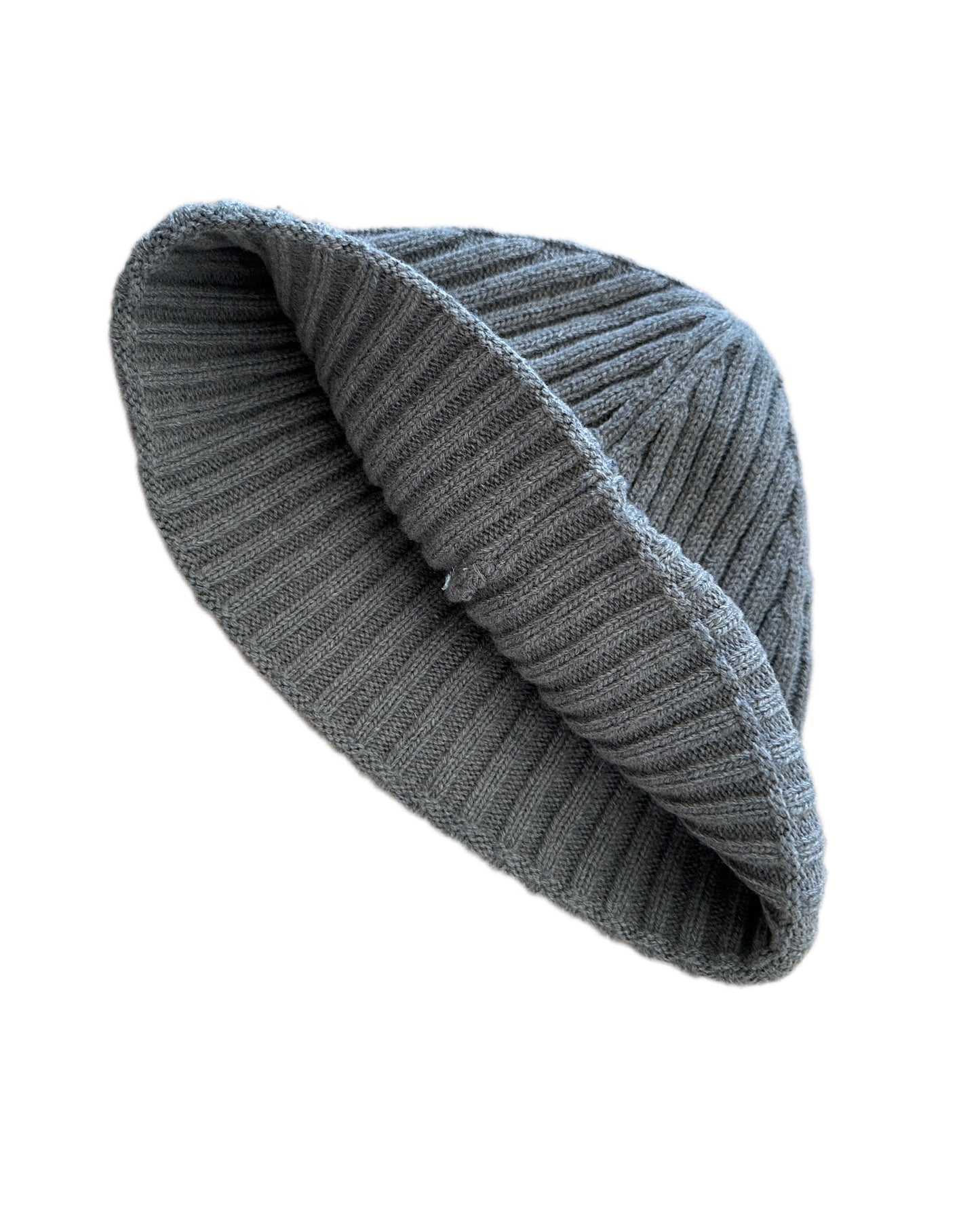 Stone Island Spellout Logo Light Brown Knit Hat - Onesize