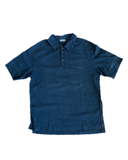 Stone Island 2003 Black Polo Shirt - L - Made in Italy