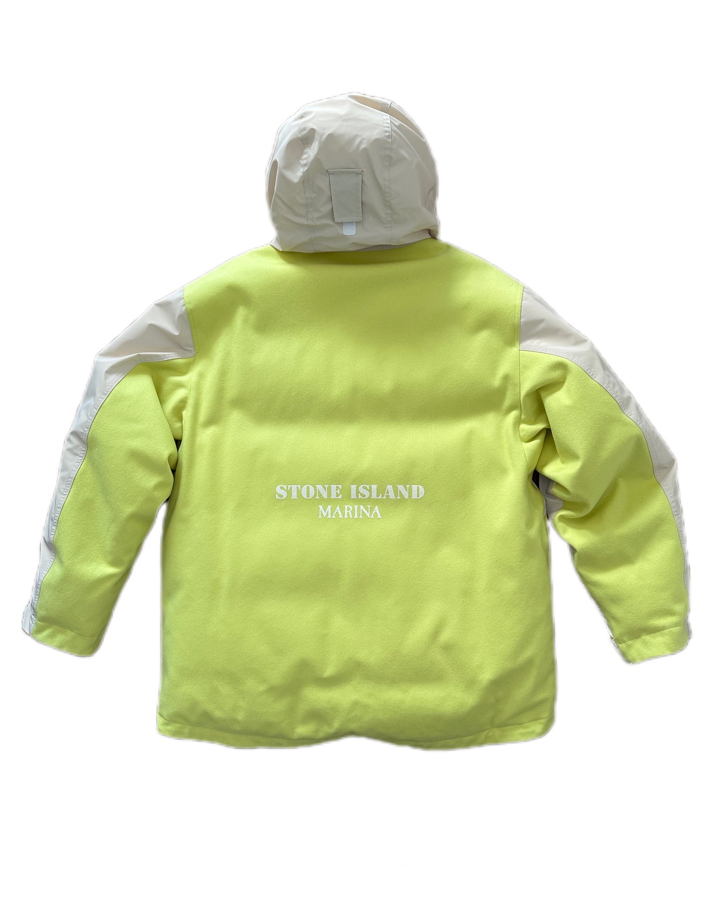 Stone Island Marina 2024 Panno Resinato with Plated Reflective Down Jacket - XXL - Made in Italy