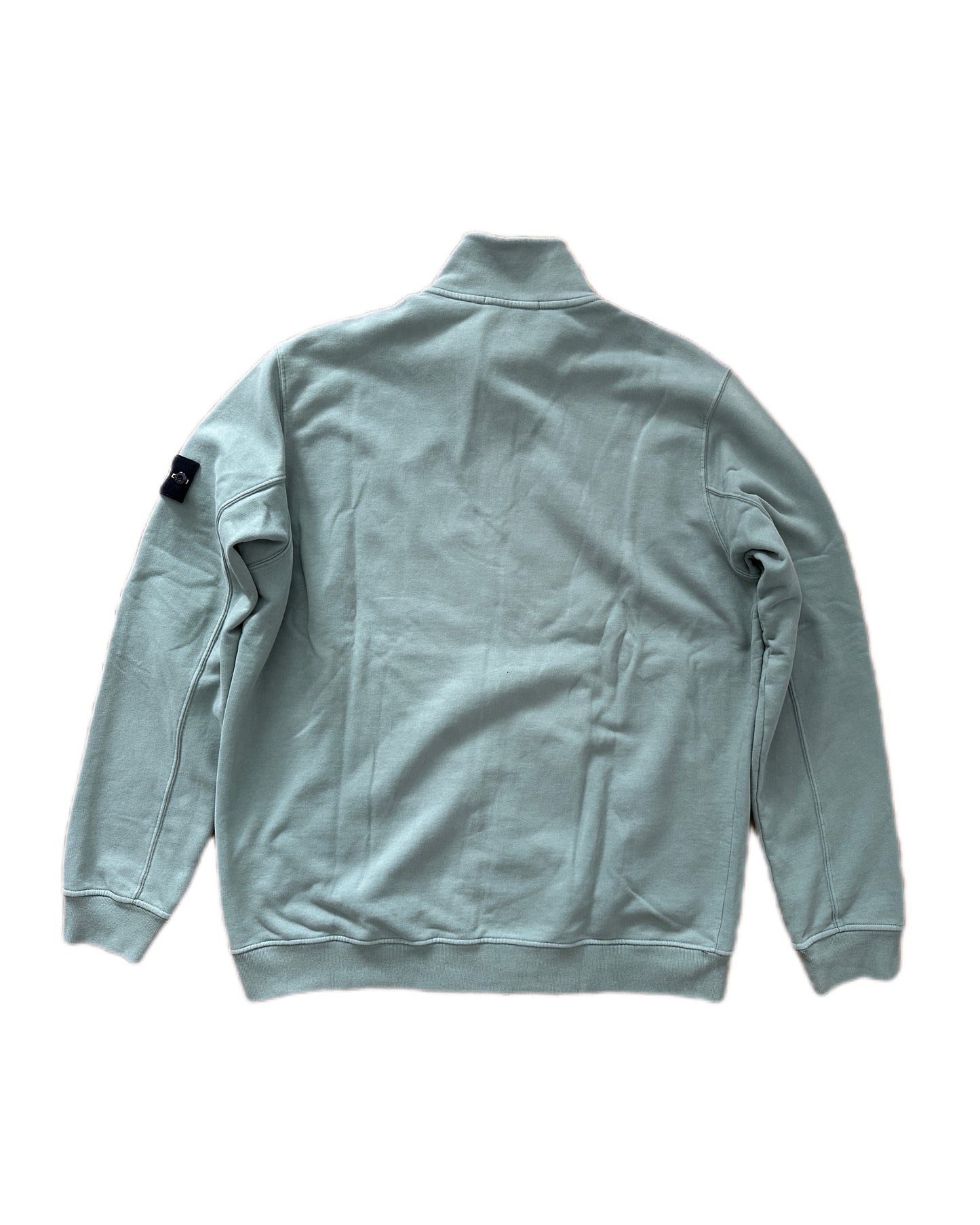 Stone Island  2023 Sage Green Zip Sweatshirt - 3XL