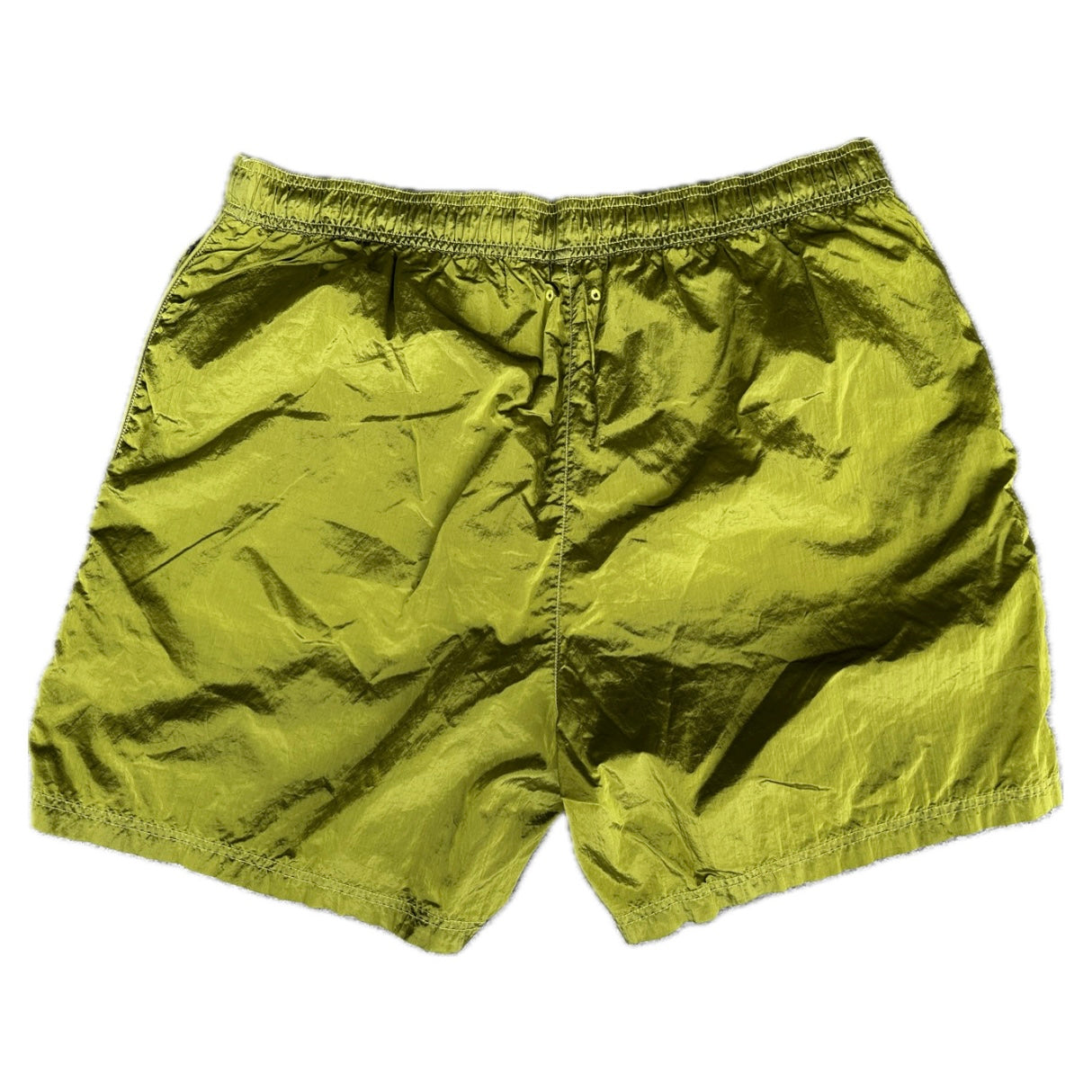 Stone Island 2022 Citrus Nylon Metal Shorts - XXL