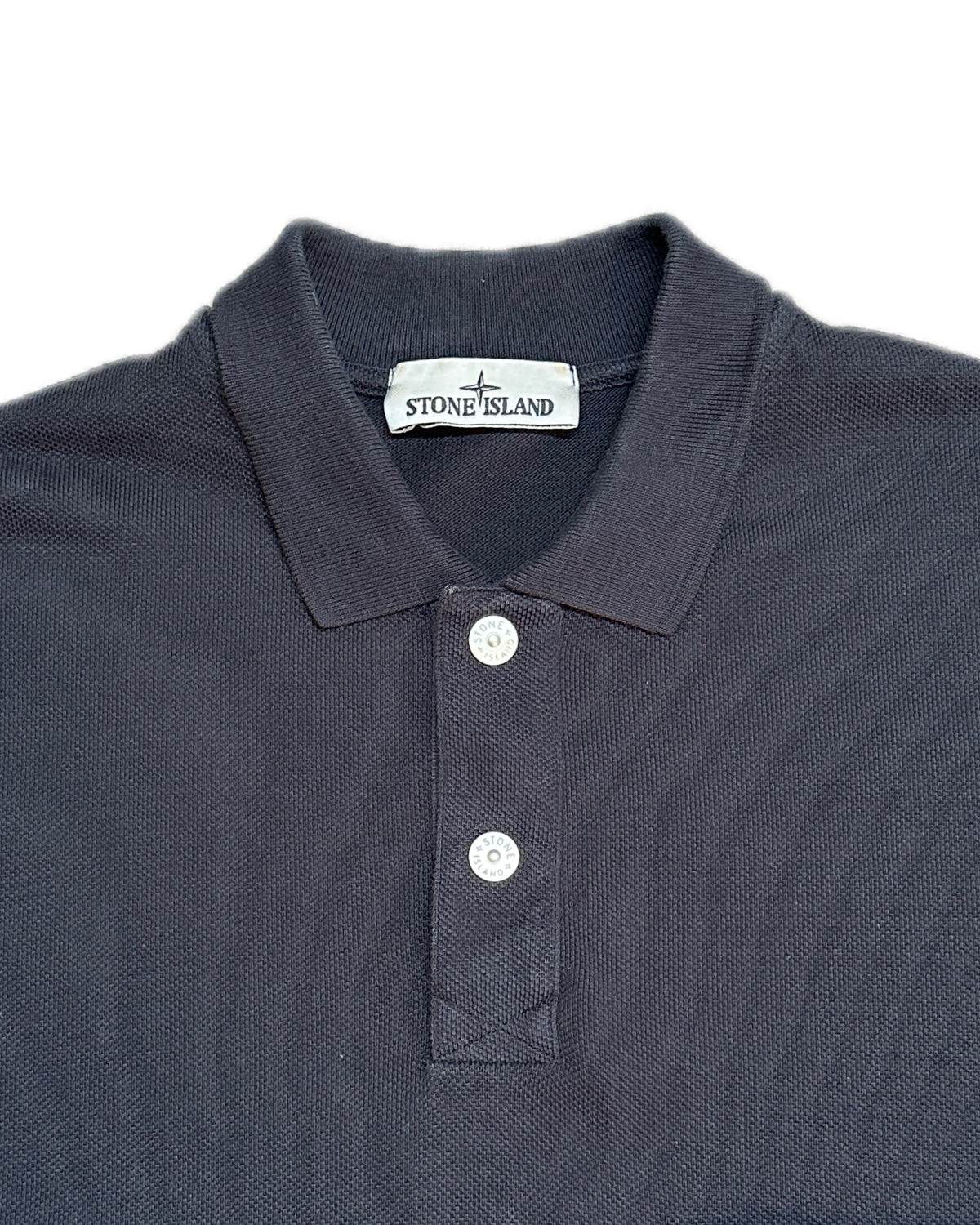 Stone Island Marina 2025 Cotton Pique Polo Shirt - L