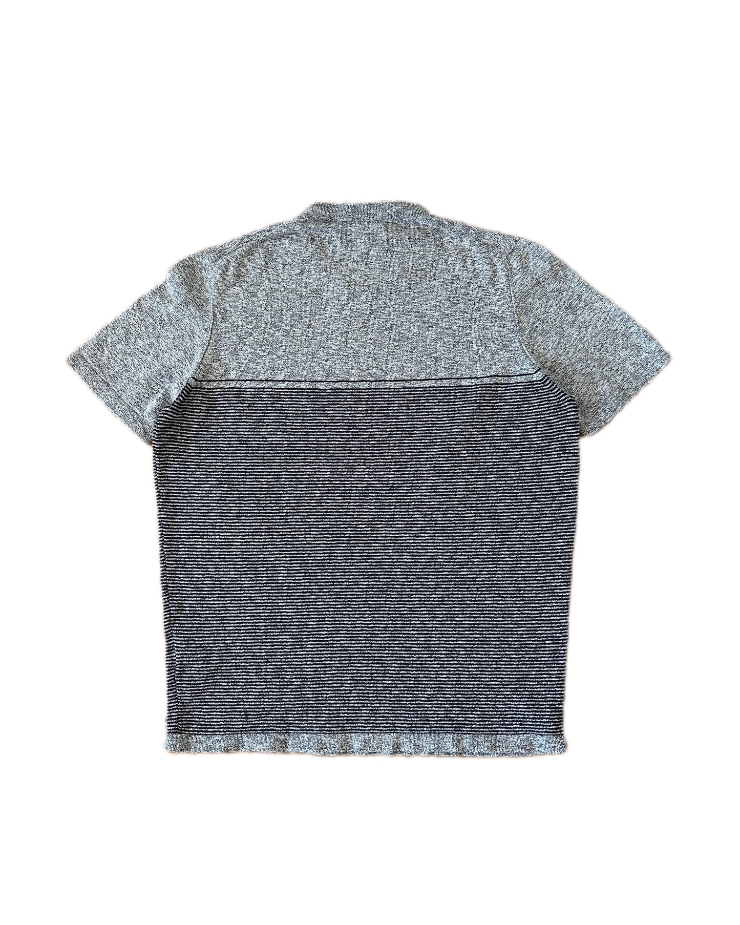 Stone Island Marina 2017 Grey Cotton Knit T-Shirt - L - Made in Italy