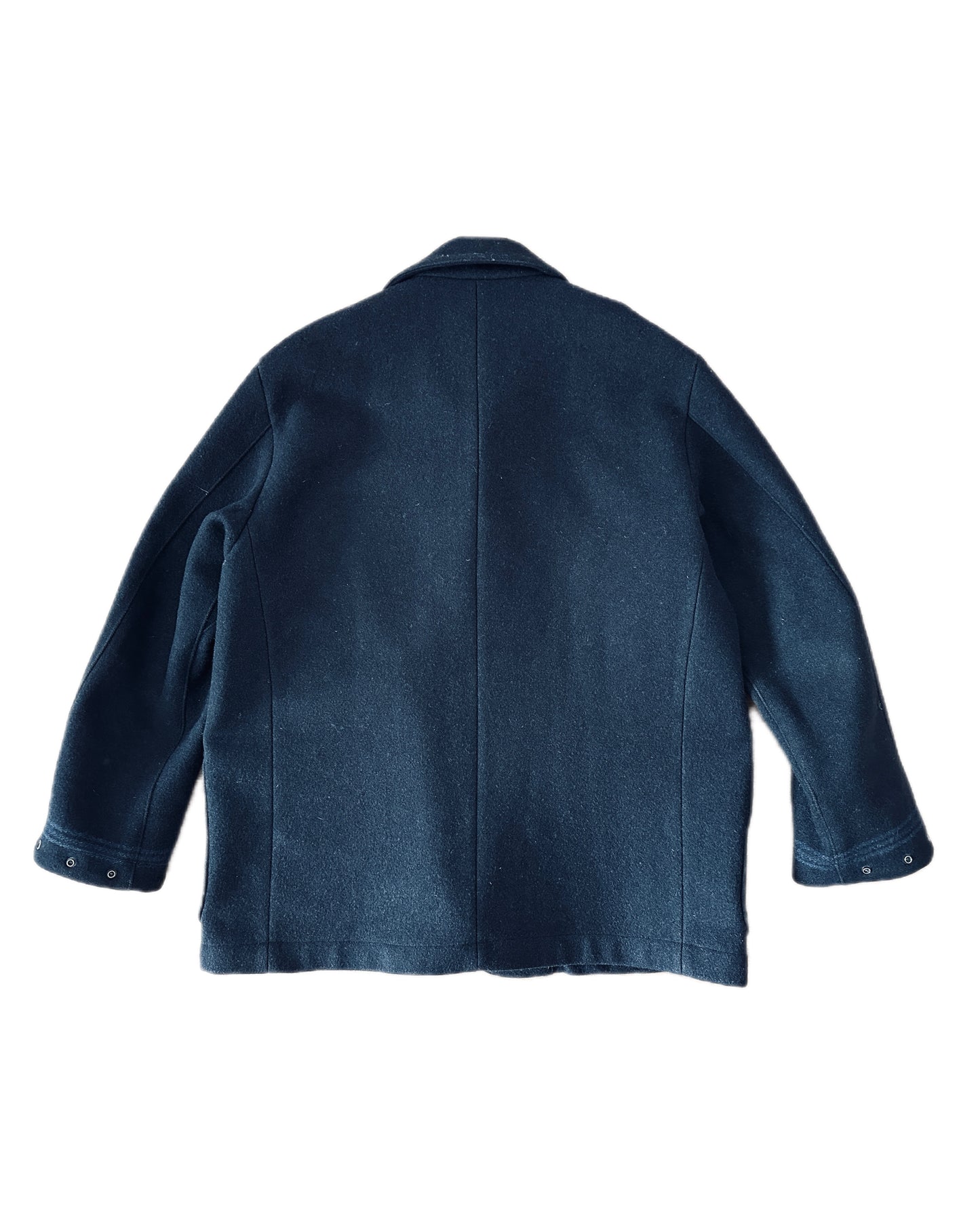 Stone Island 1995 Vintage Black Wool Blazer Jacket  - XL - Made in Italy