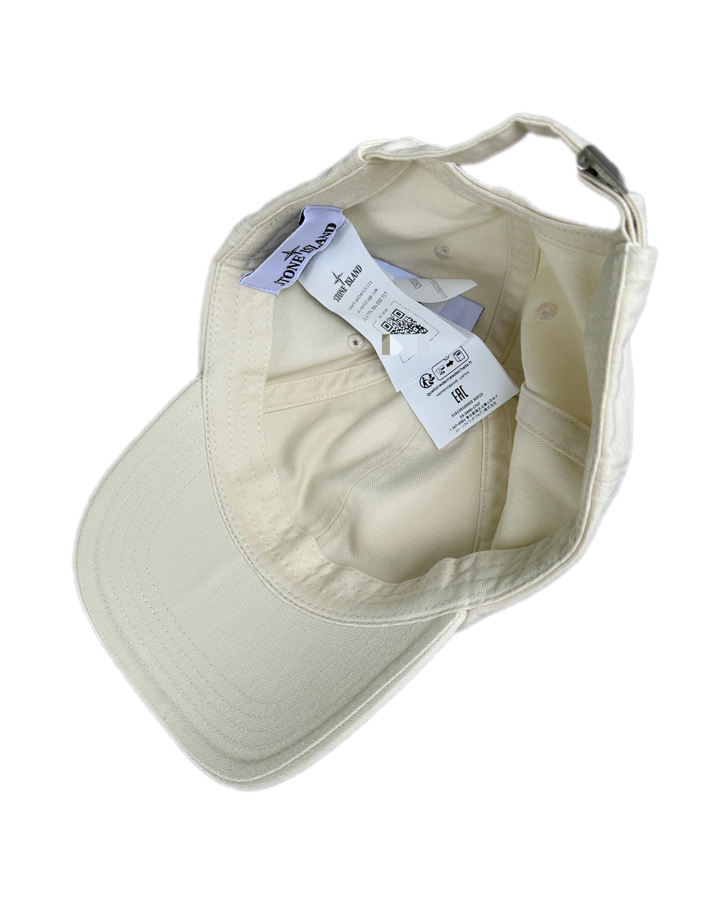 Stone Island Marina 2025 Double Twisted Tela Cap - OneSize - Made in Italy