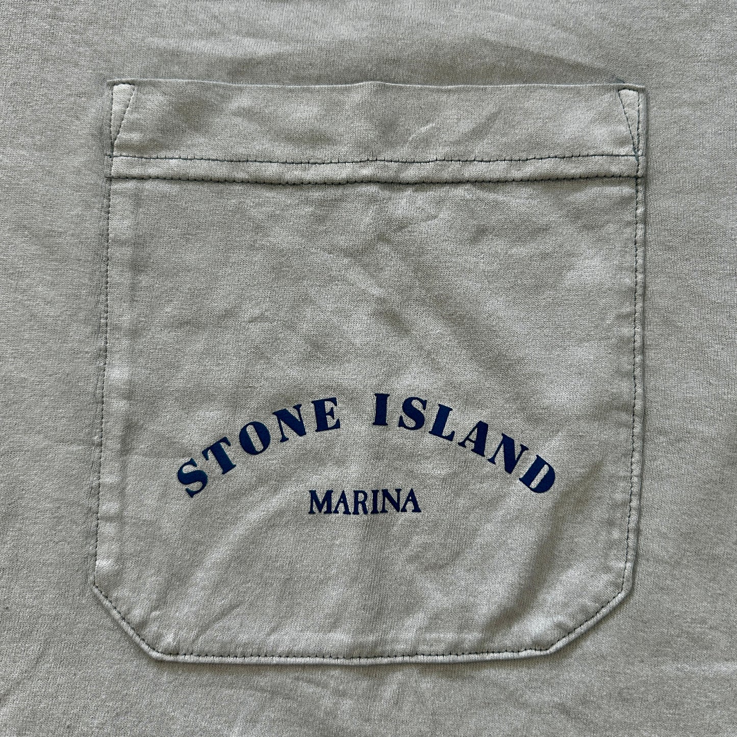 Stone Island Marina 2023 Reflective Print Logo T-Shirt - XXL - Made in Italy