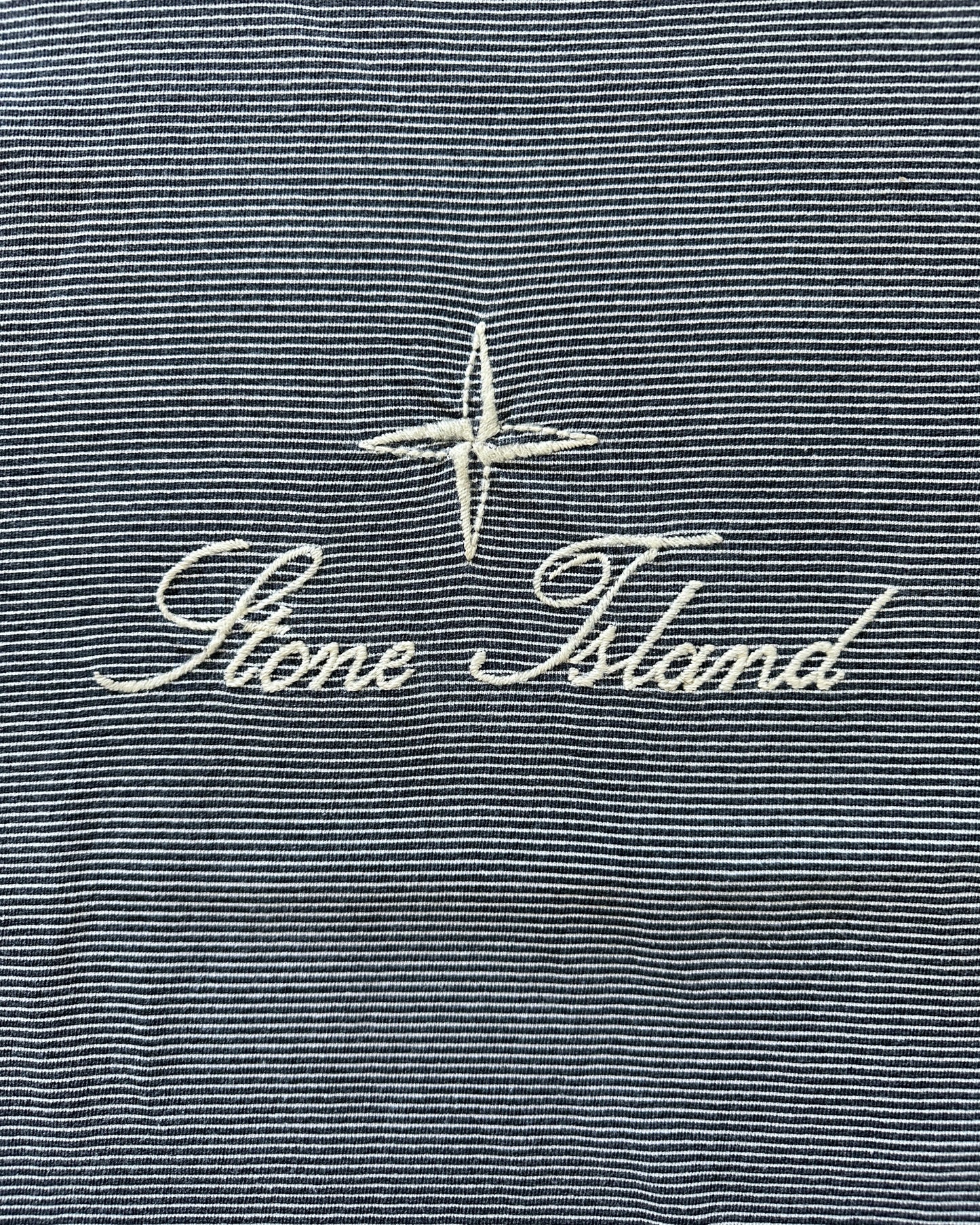 Stone Island 80s Vintage Script Logo T-Shirt - XL - Made in Italy
