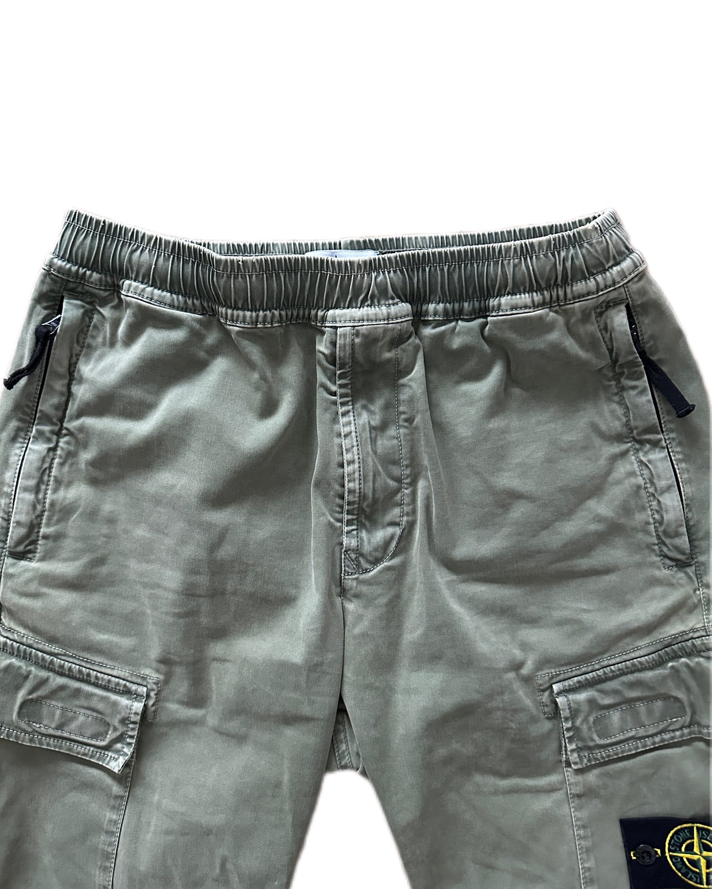 Stone Island 2021 Type RE-T  Khaki Cargo Pants - 32