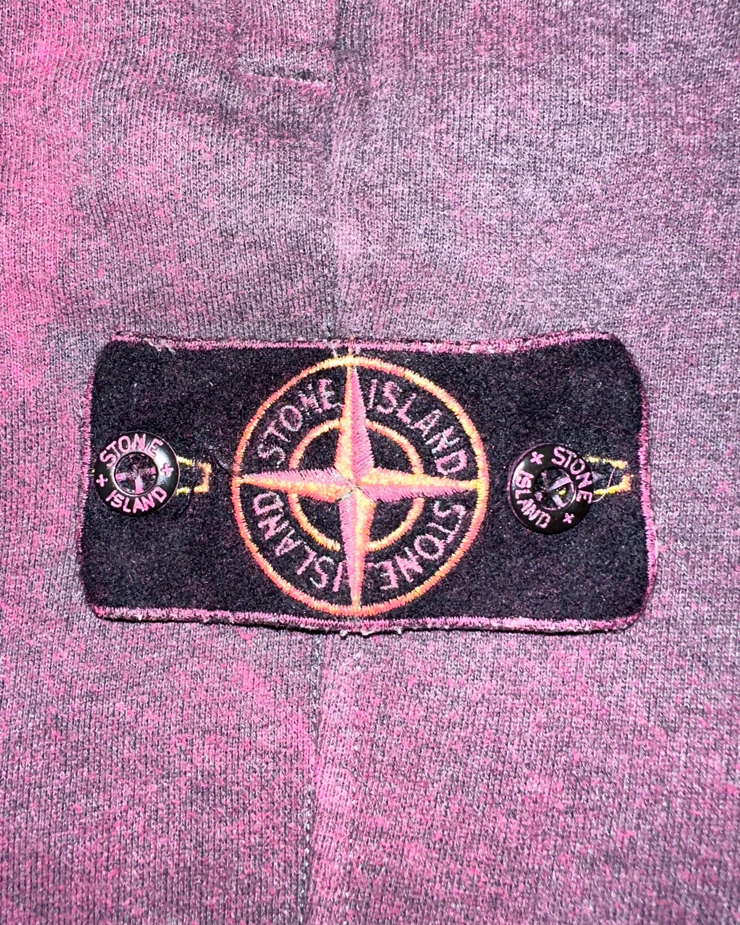 Stone Island 2020 Dust Colour Treatment Purple Sweat Pants - XXL