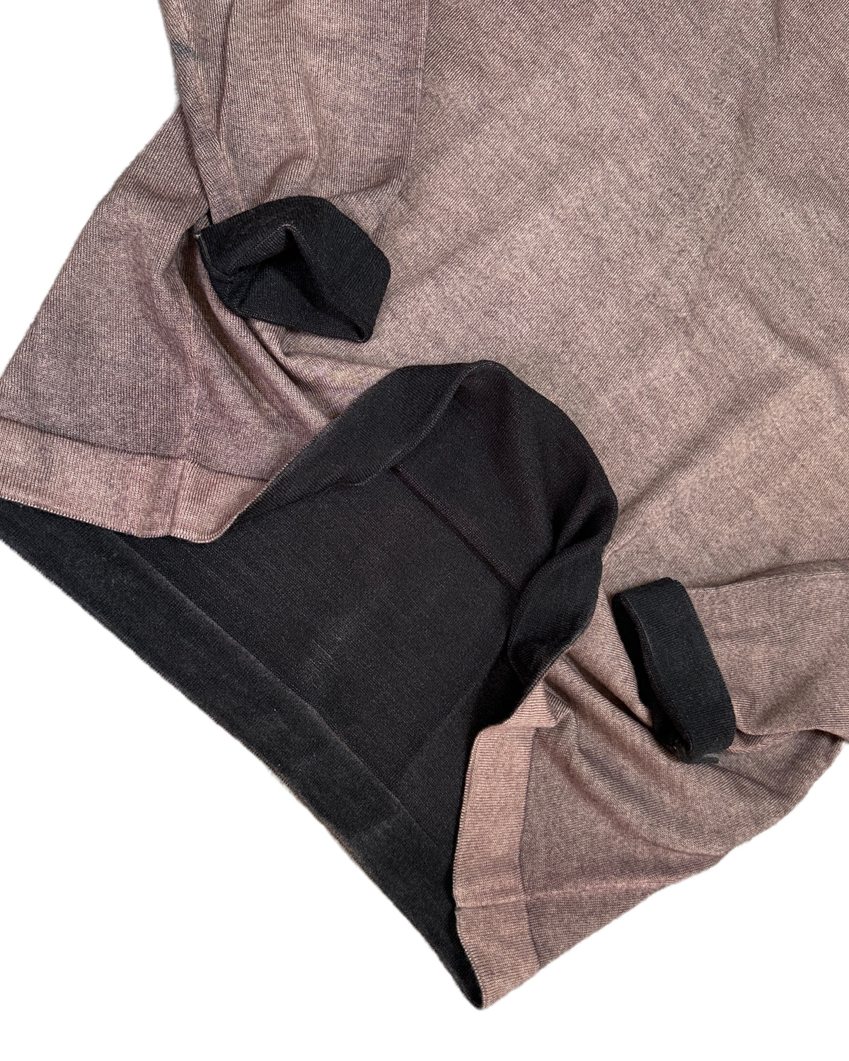 Stone Island 2018 Two Tone Wool Knit Sweater - XXL