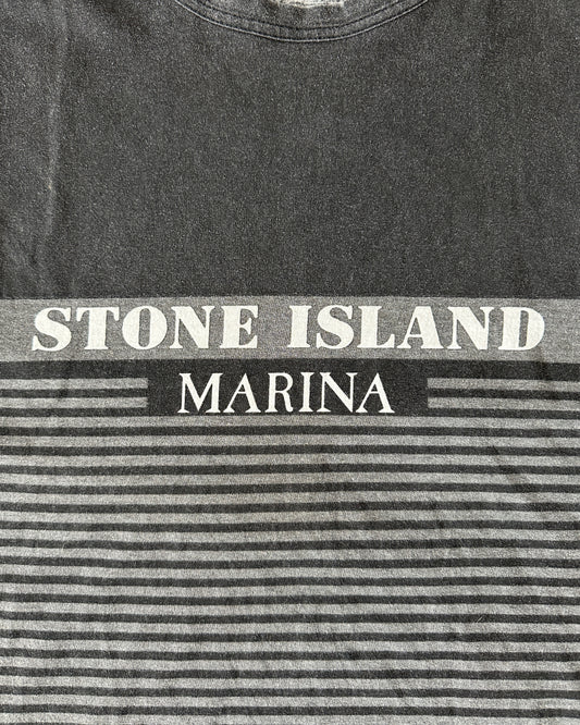 Stone Island Marina 2017 Corrosion Print Longsleeve T-Shirt - L - Made in Italy