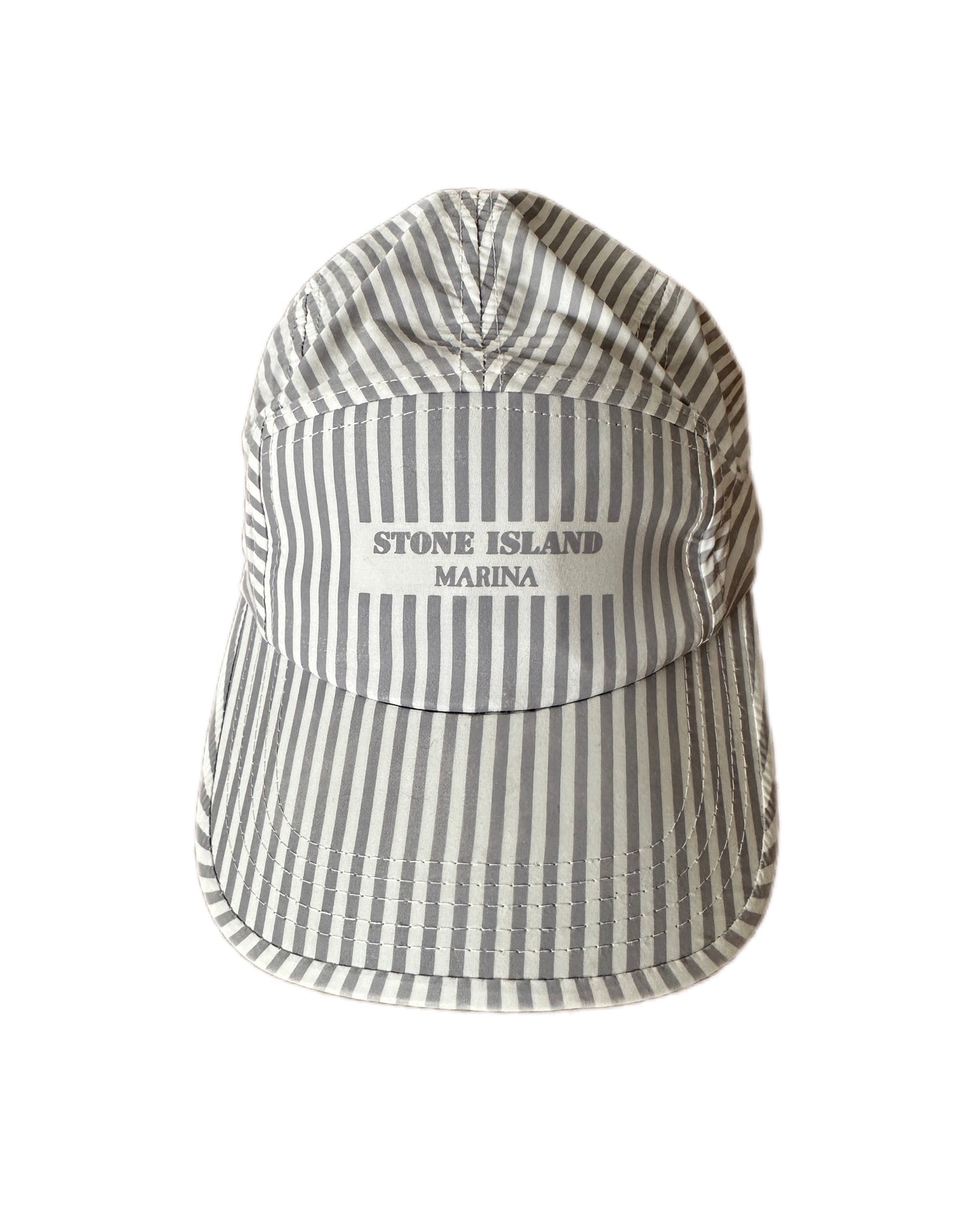 Stone Island Marina 2018 Striped 5 Panel Cap - L