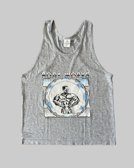 Body Works 90s Vintage Tank Top - L - Made in Italy