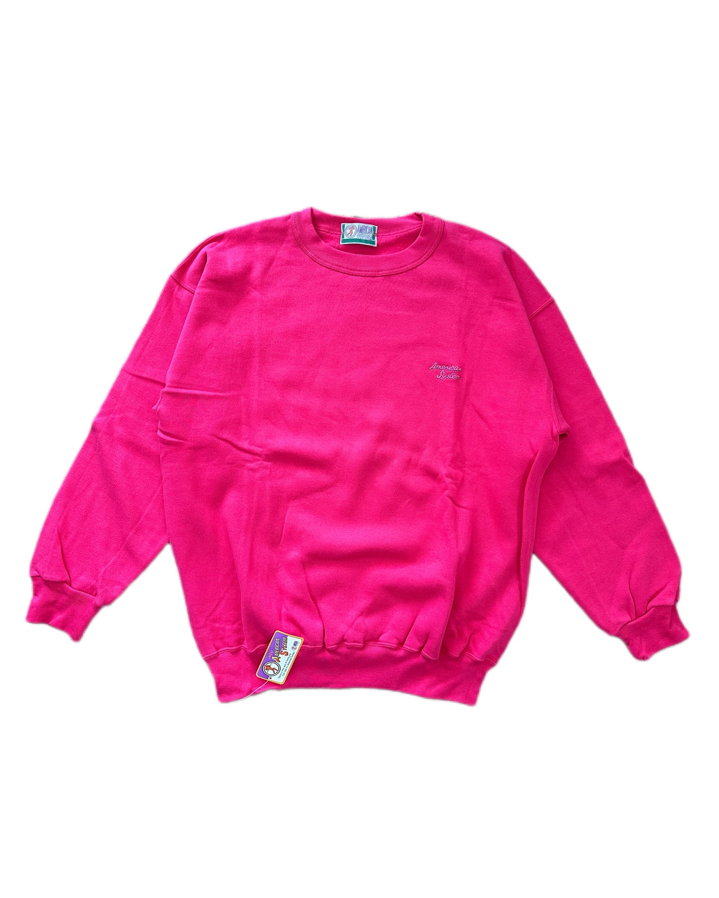 American System 1986 Vintage Tracksuit Pink - L - Made in Italy