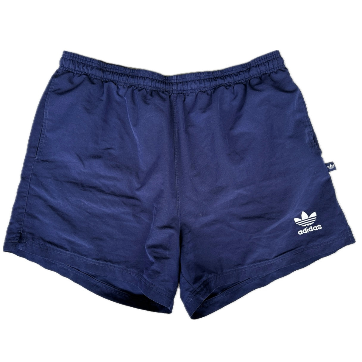 Adidas Vintage 90s Navy Shorts - 9 / XXL