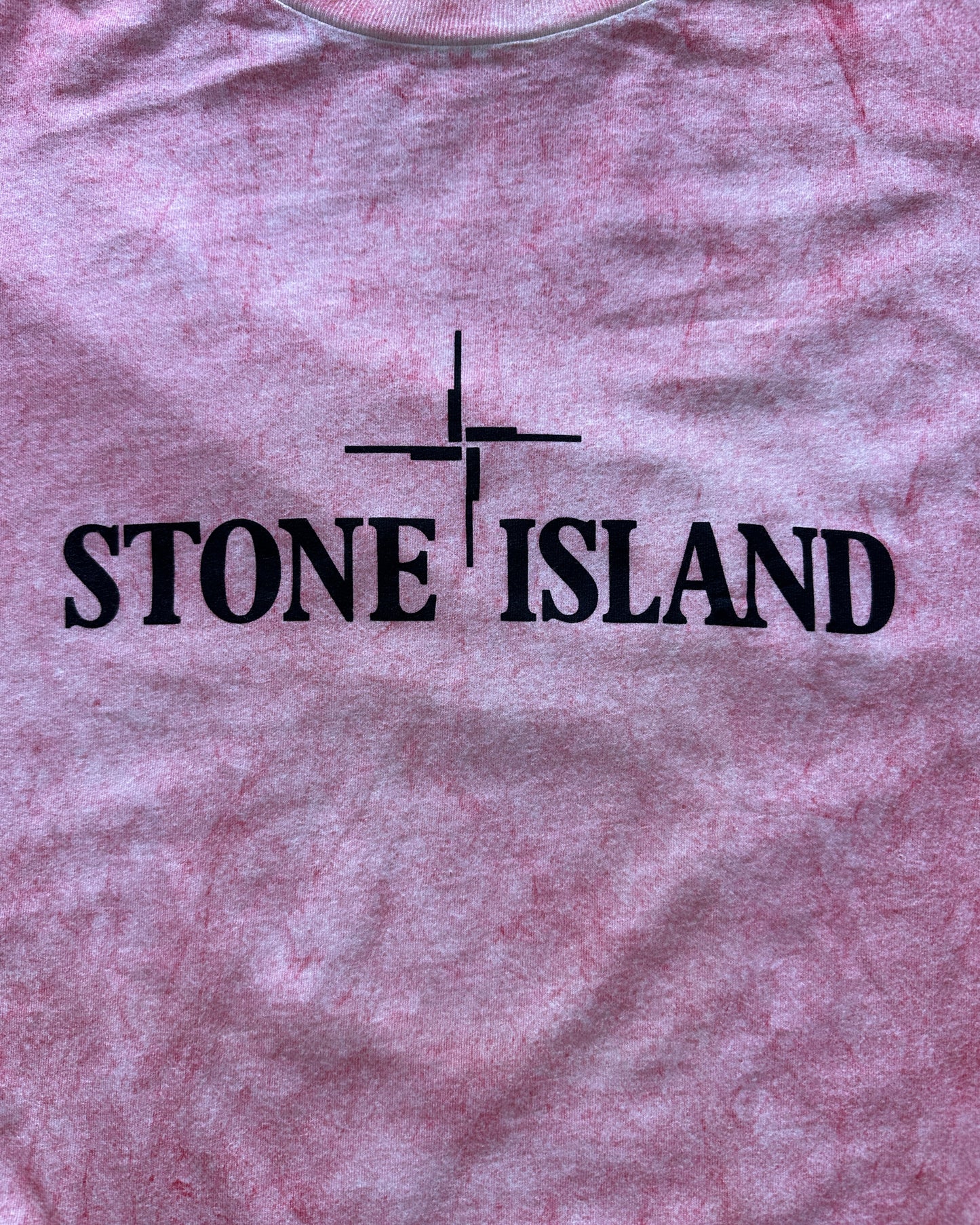 Stone Island 2017 Dust Colour Check Logo T-Shirt - L