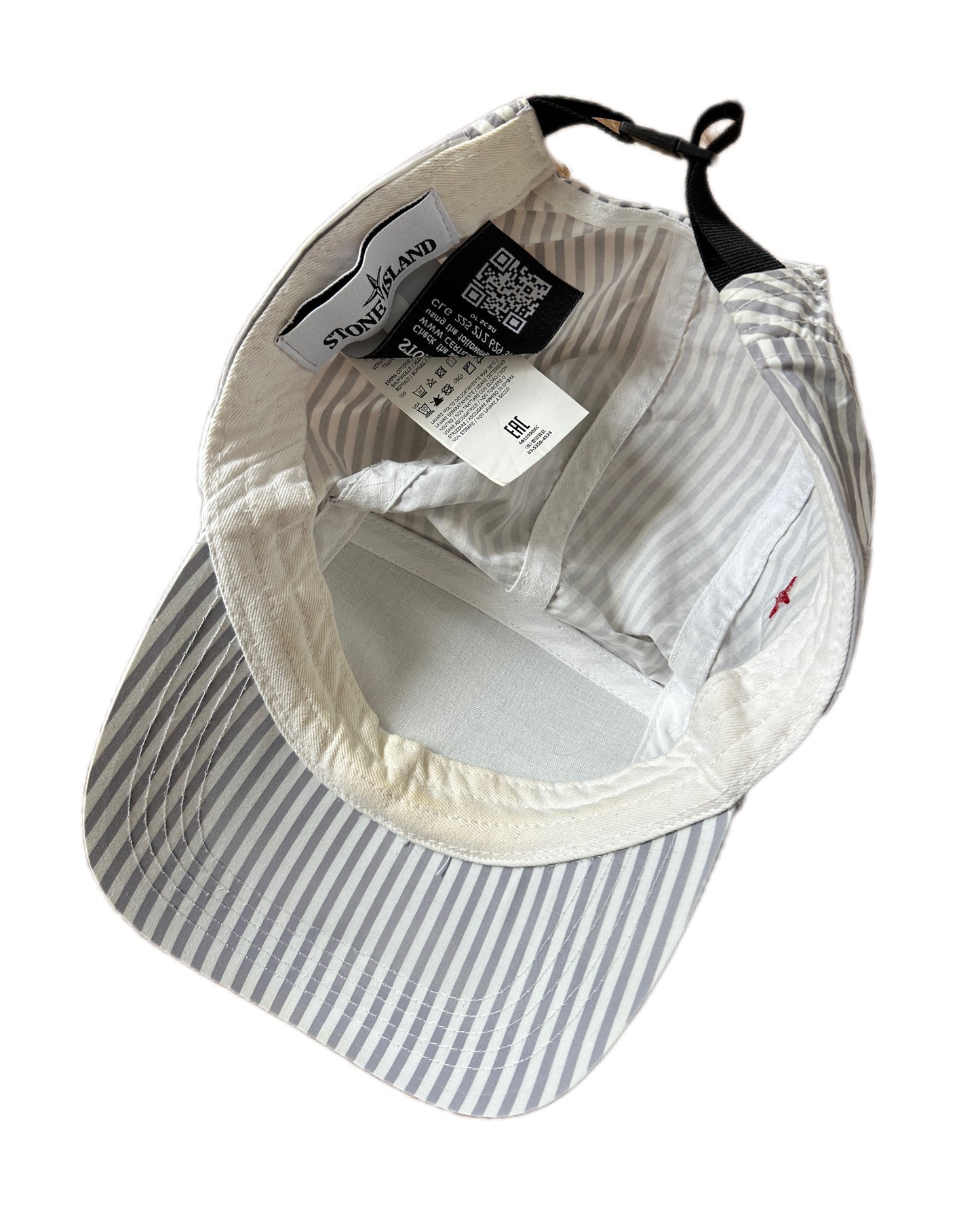 Stone Island Marina 2018 Striped 5 Panel Cap - L