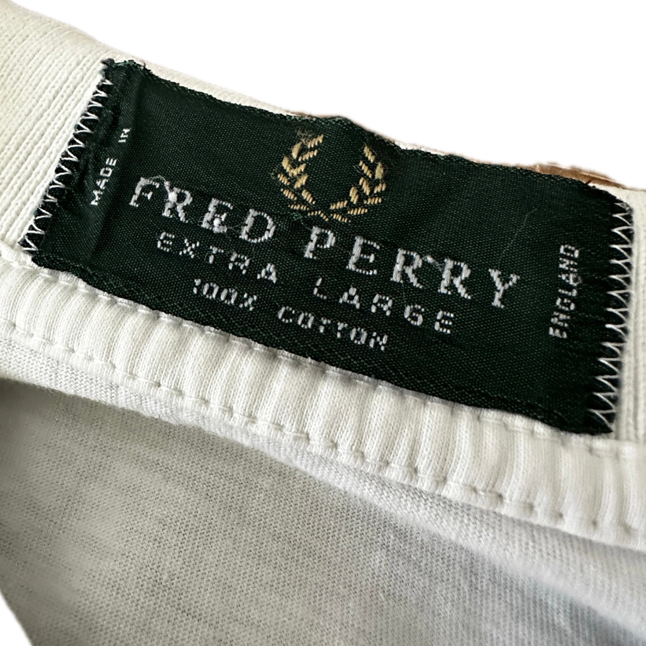 Fred Perry 80s Tennis Polo Shirt - XL - Made in England