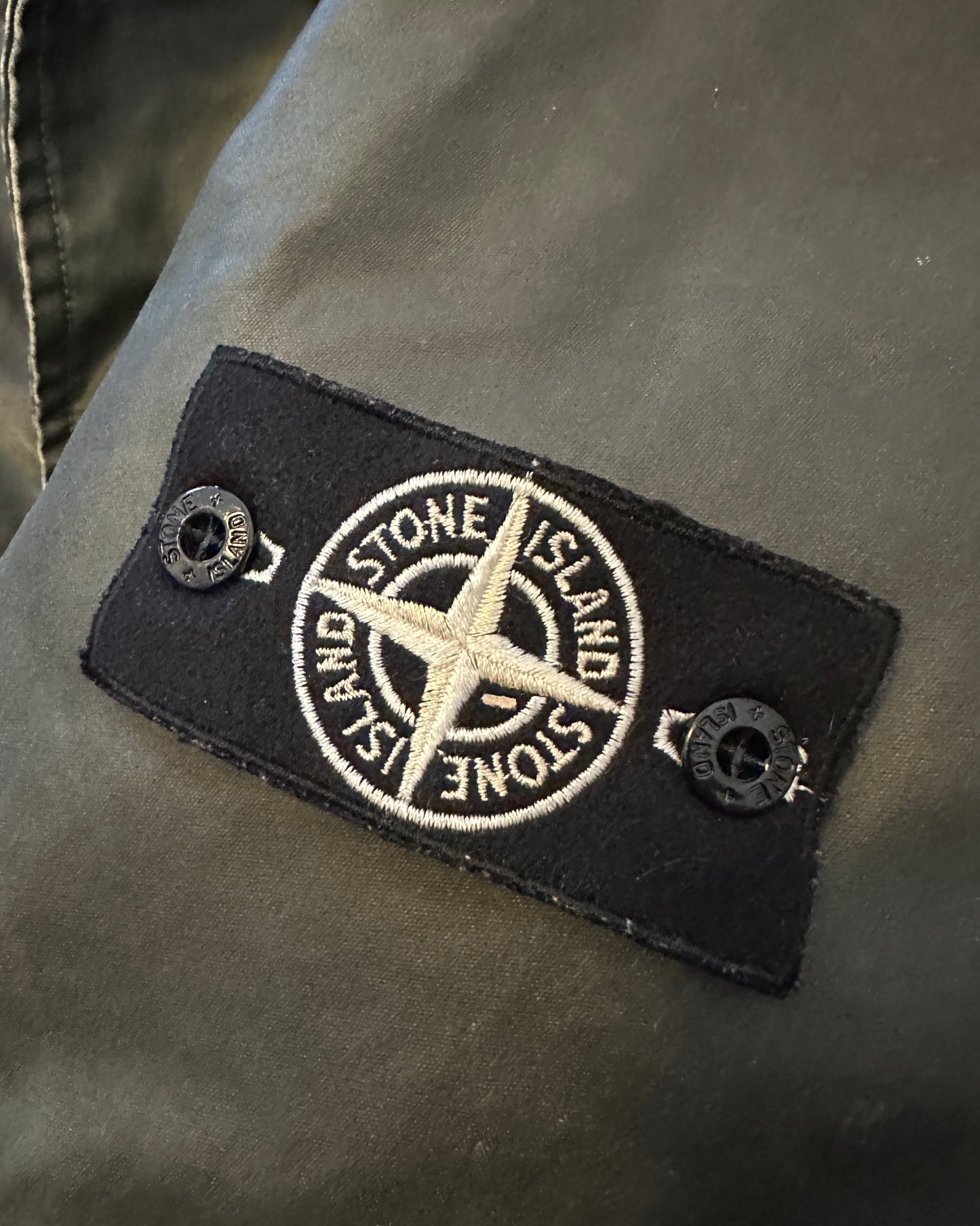 Stone Island 2009 Archivio Waxed Ice  Trenchcoat Jacket - M - Made in Italy
