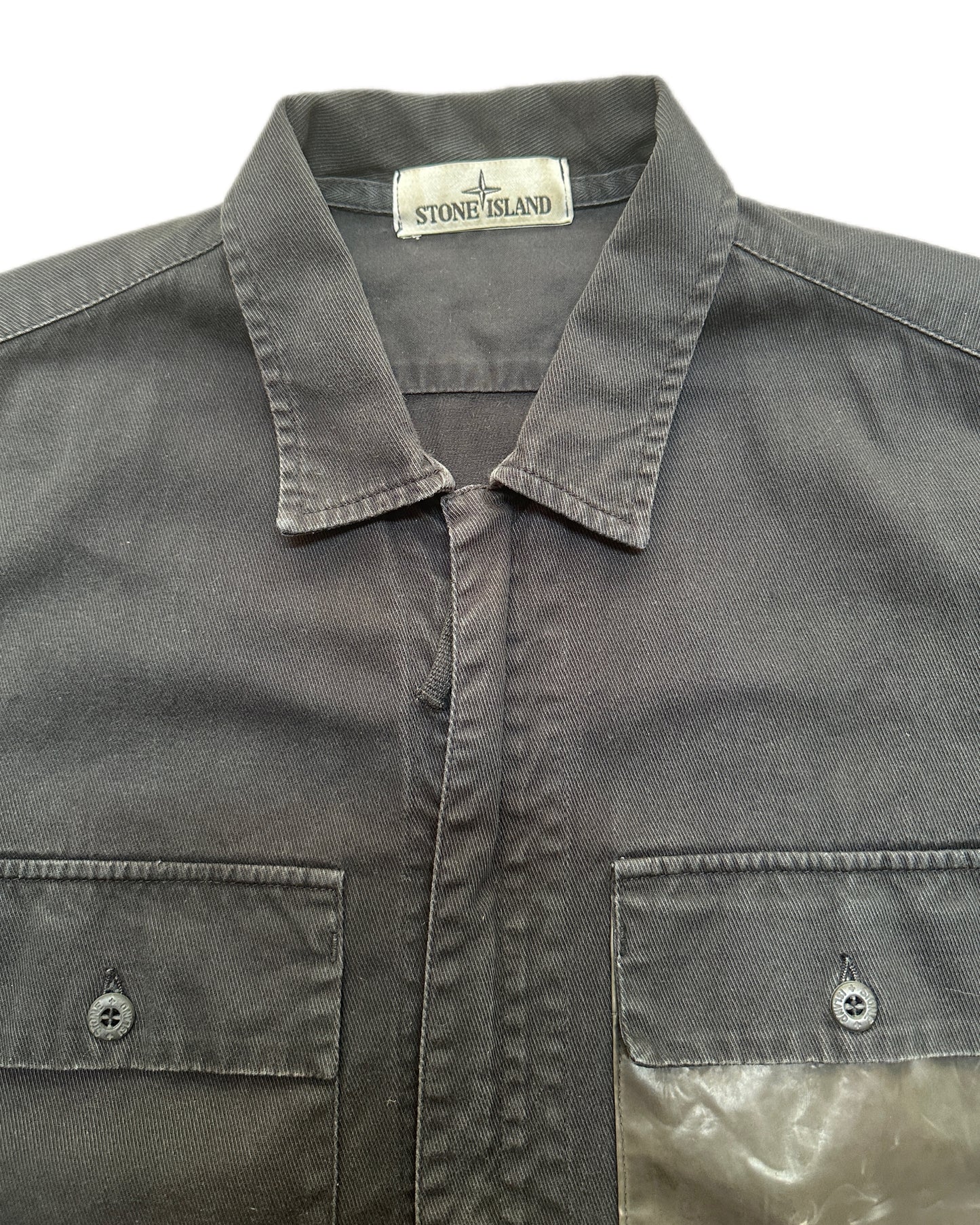 Stone Island Marina 2015 Glow in the Dark Print Zip Overshirt - M - Made in Italy