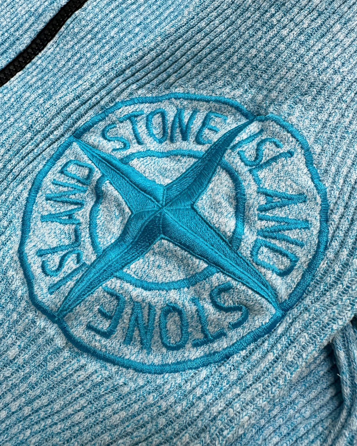 Stone Island 2021 Knit Zip Hooded Jacket - L