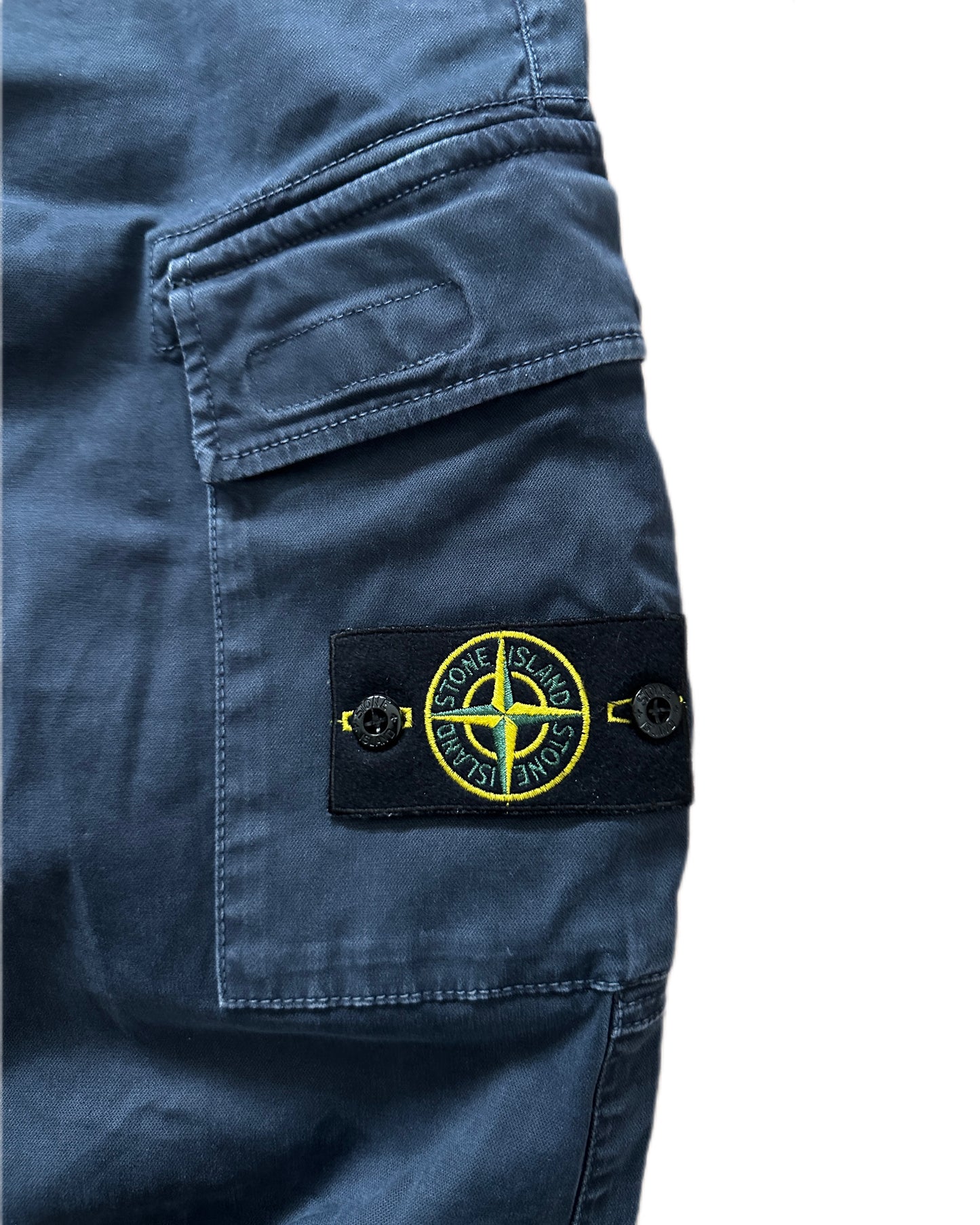 Stone Island 2021 Type RE-T  Navy Cargo Pants - 32