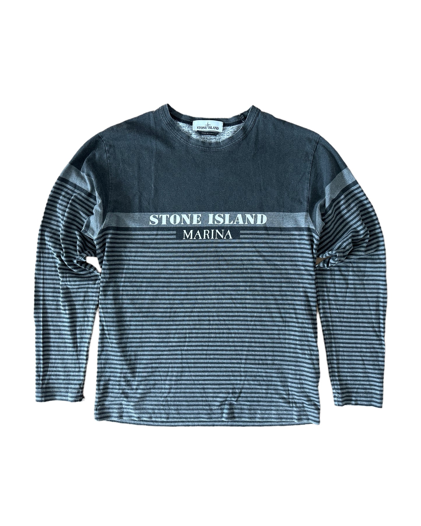 Stone Island Marina 2017 Corrosion Print Longsleeve T-Shirt - L - Made in Italy