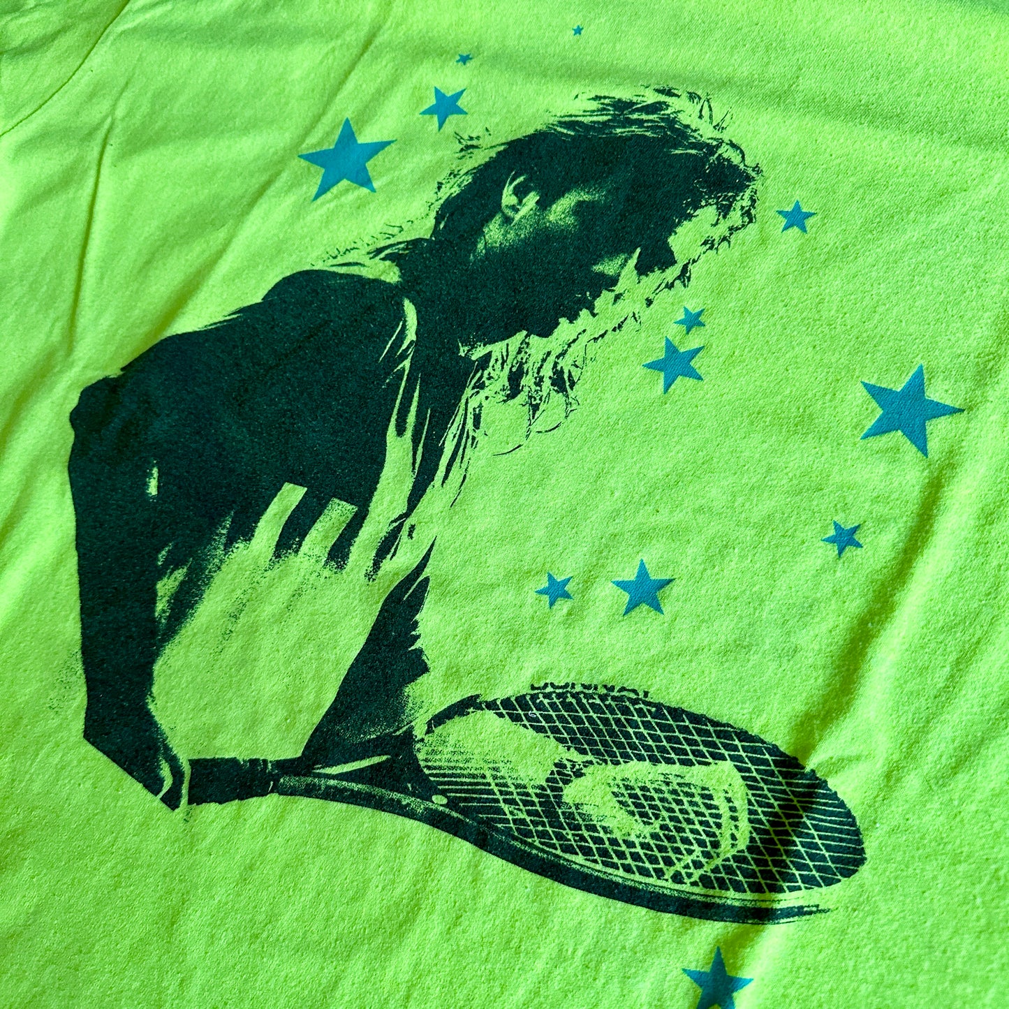 Andre Agassi Nike Challenge Court Homage Retro  T-Shirt - XXL