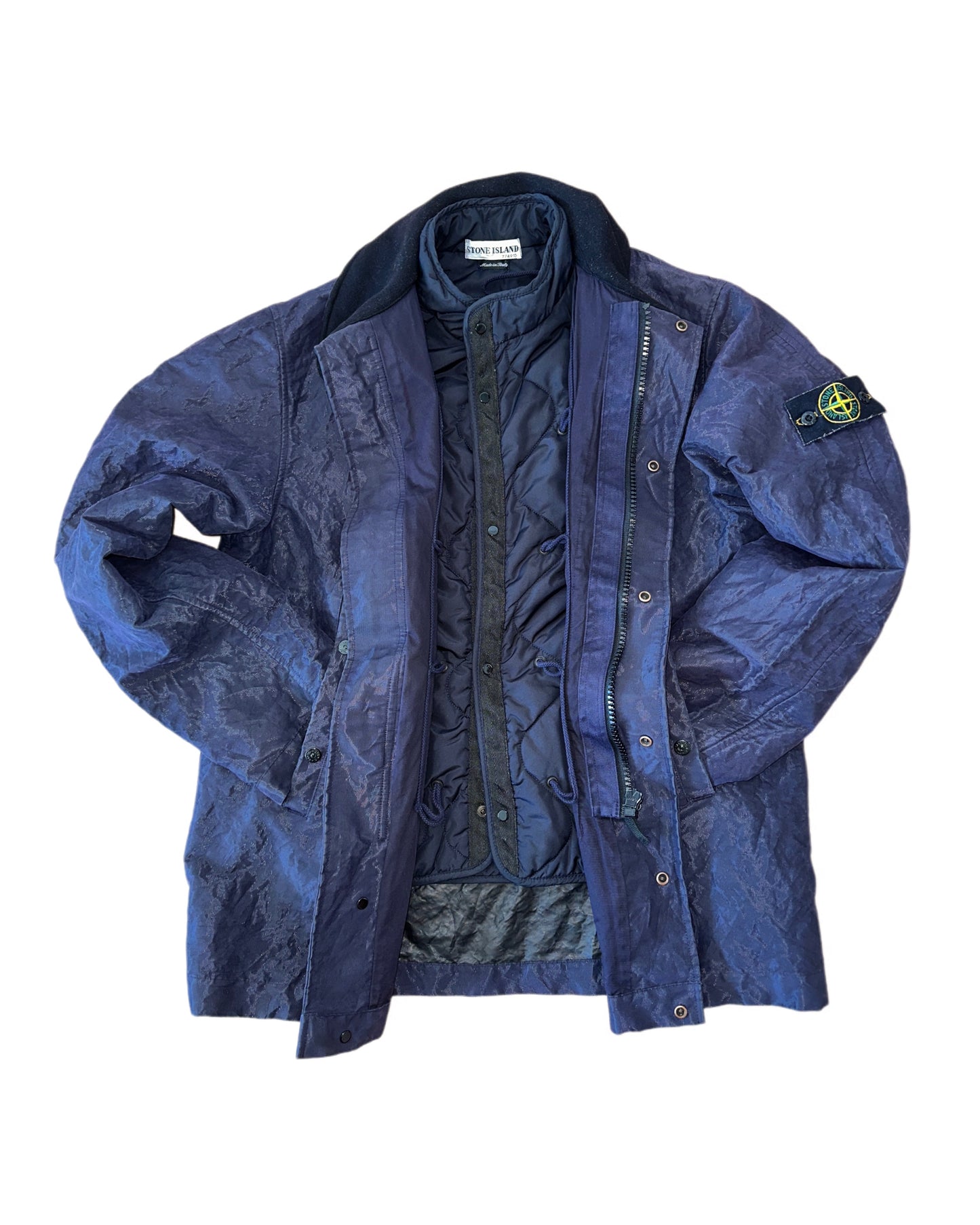 Stone Island 2002 Monofilament Dual Layer Jacket - L - Made in Italy