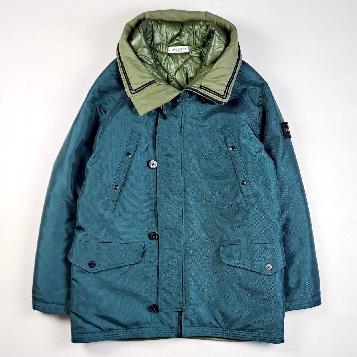 Stone Island 2010 Oxford Nylon Parka Jacket - XXL