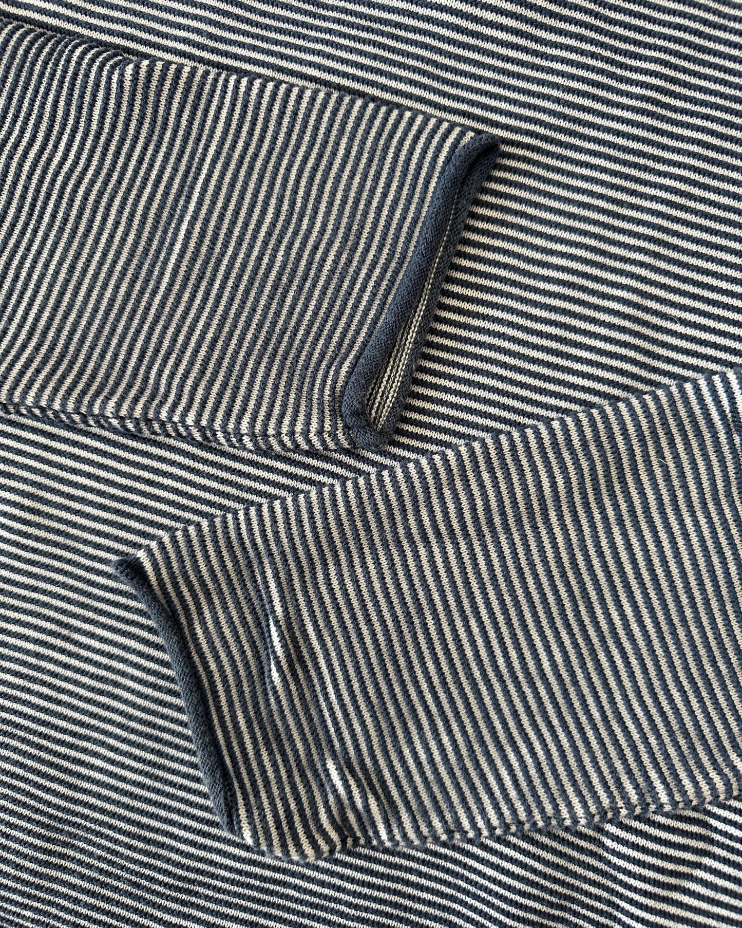 Stone Island 2009 Holographic Logo Quarter Zip 3D Knit Sweatshirt - M - Made in Italy