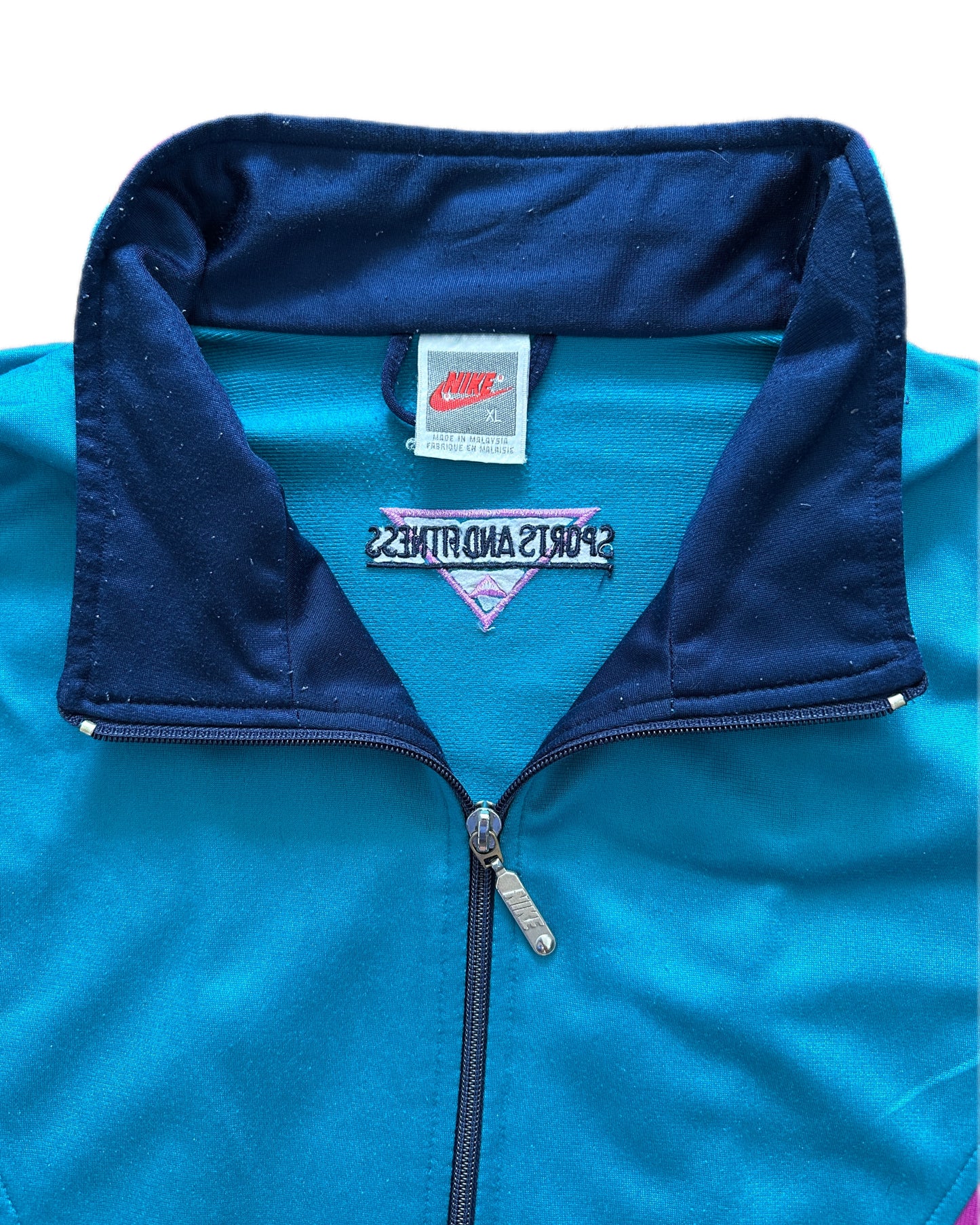 Nike 1992 Vintage Sports & Fitness Track Top Jacket - XL