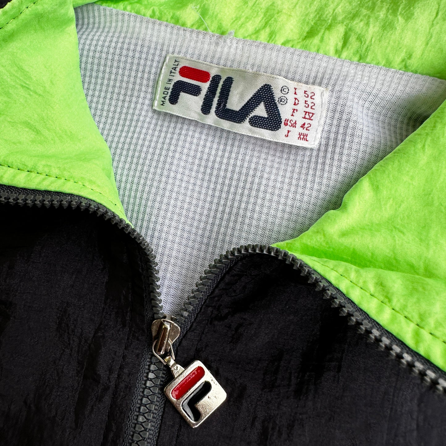 Fila Vintage 1990 Track Jacket - 52 / XL - Made in Italy