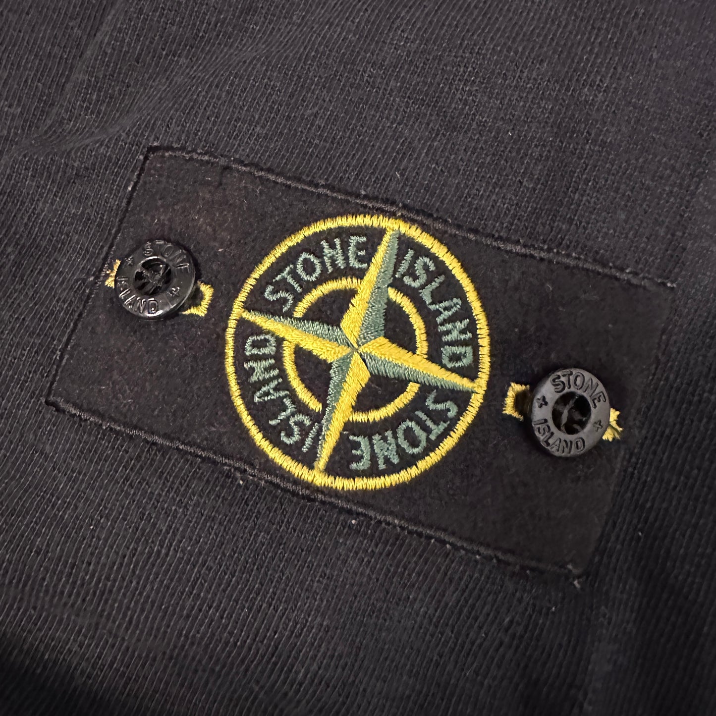 Stone Island Cotton Sweatshirt Black - XXL