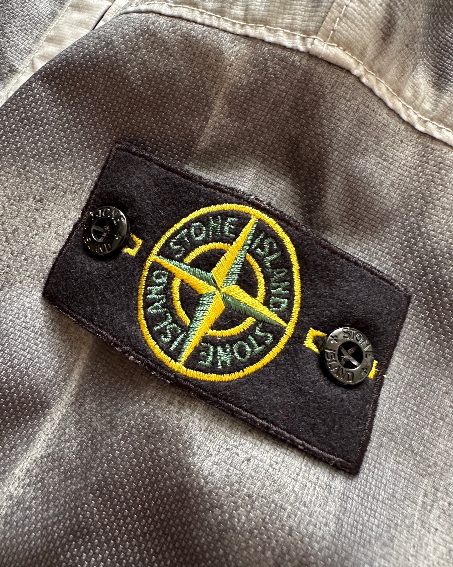 Stone Island 2023 Hand Sprayed Mussola Gommata-TC Jacket  - M - Made in Italy