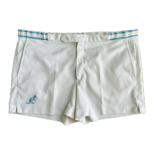 Australian by L'Alpina 80s Vintage White Tennis Shorts - XL - Made in Italy