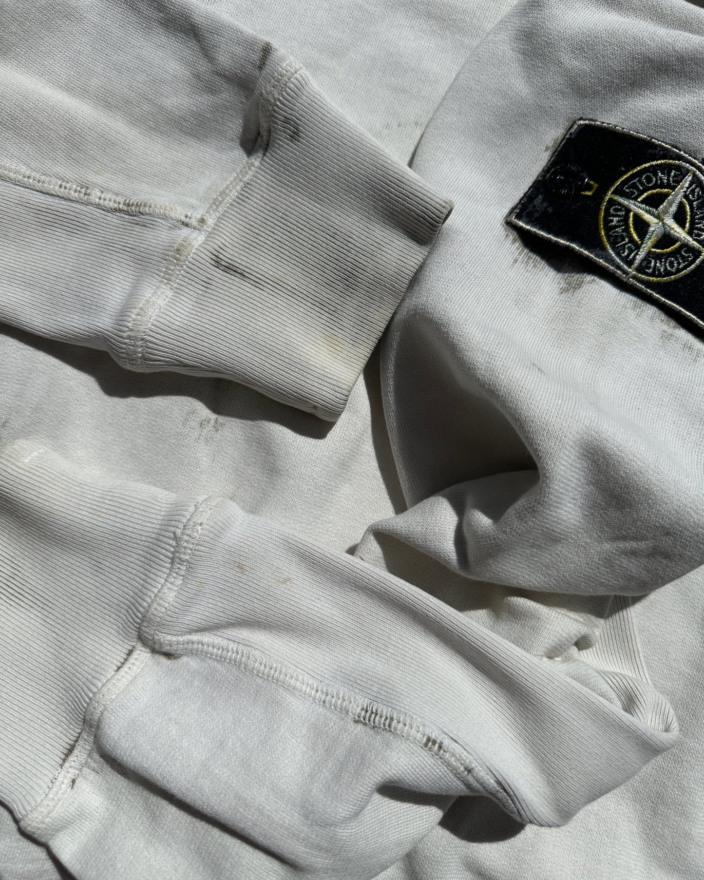 Stone Island 2017 Hand Corrosion Sweatshirt - L - Made in Italy