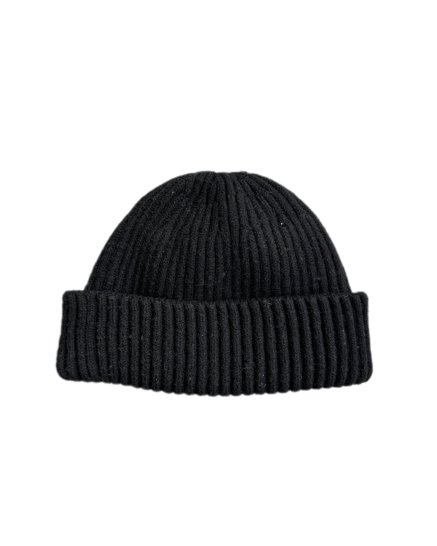 Stone Island 2013 Black Cotton Beanie - Onesize - Made in Italy