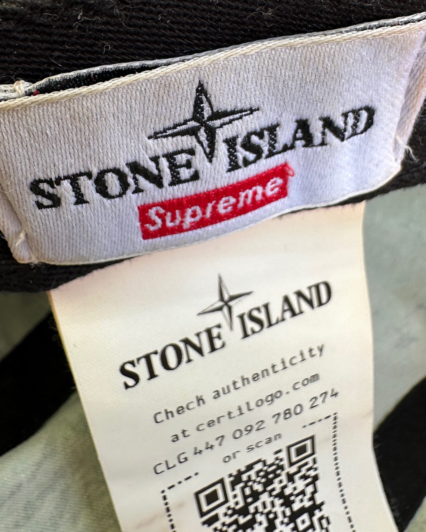 Stone Island Supreme 2023 Spiderweb Cap - One Size