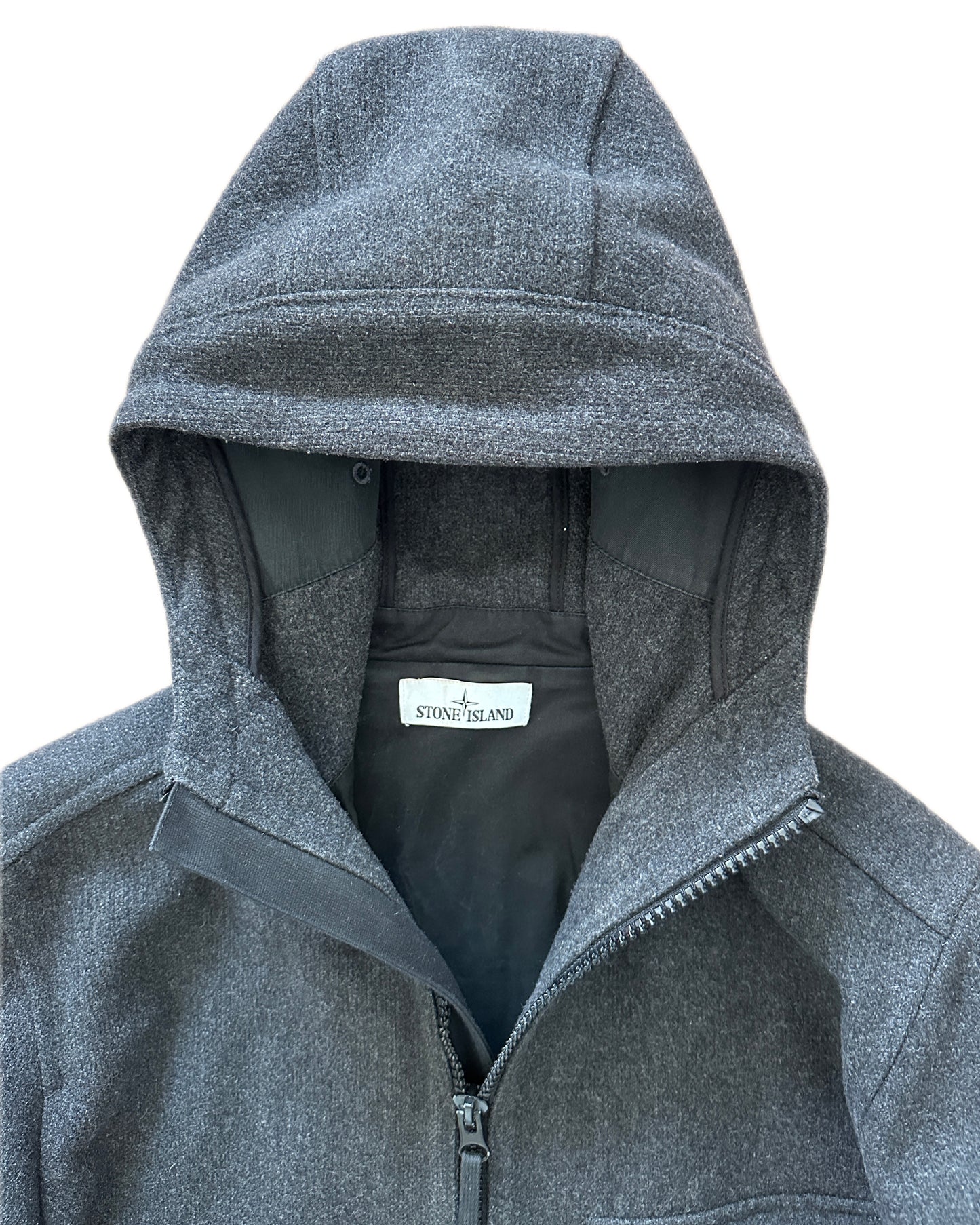 Stone Island 2017 Panno Speciale Wool Coat Jacket - XL