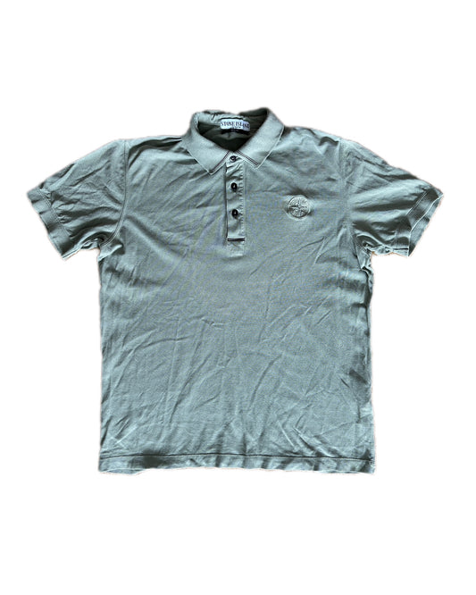 Stone Island 2010 Logo Embroidery Polo Shirt - L fits M