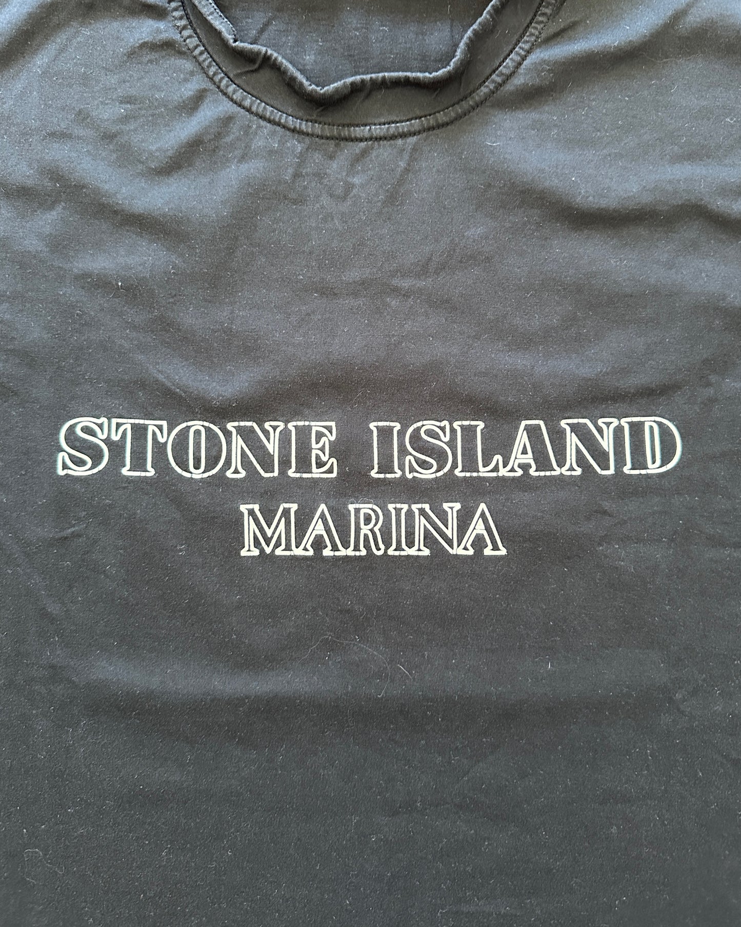 Stone Island Marina 2014 Glow in the Dark Print T-Shirt - L - Made in Italy