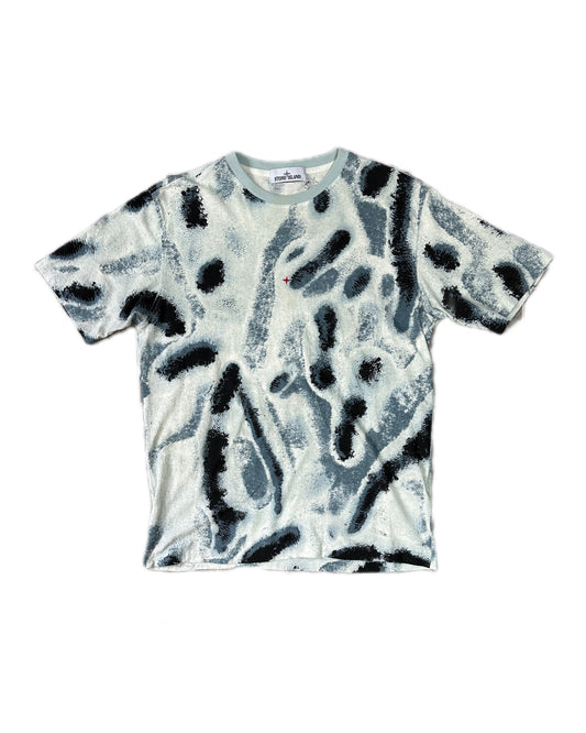 Stone Island Marina 2022 Cotton Jersey Reef Camo Print T-Shirt - M