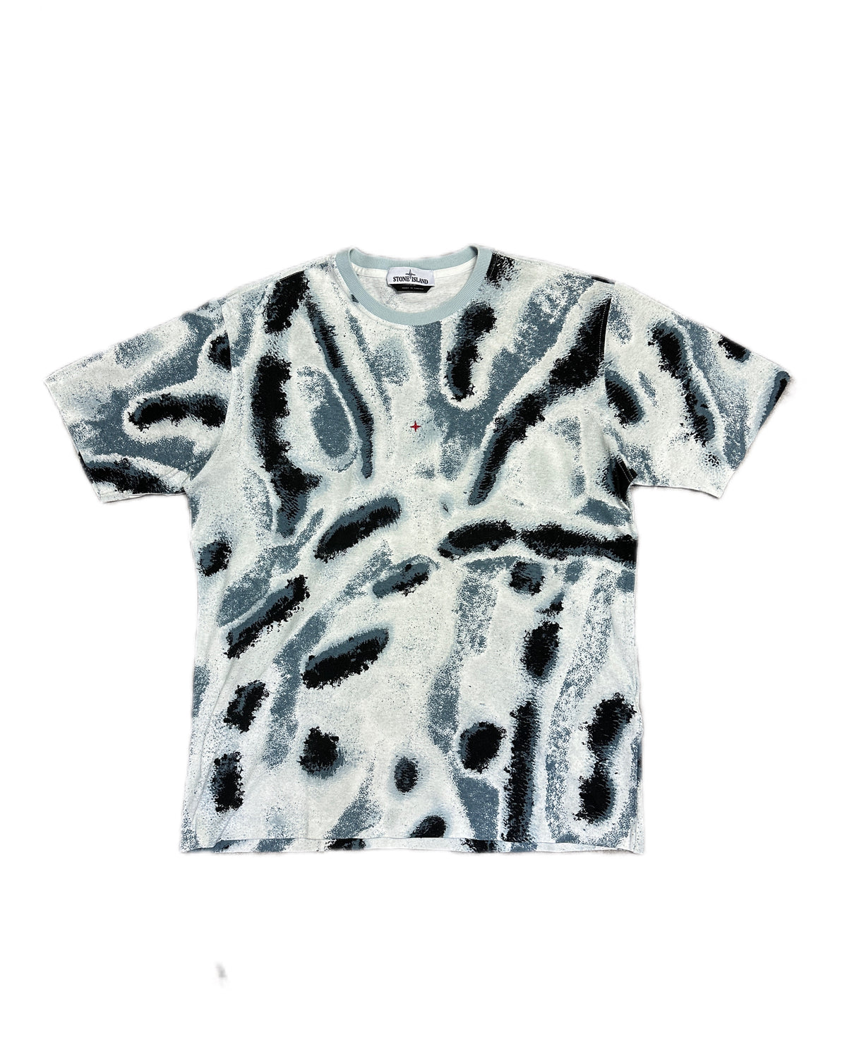 Stone Island Marina 2022 Cotton Jersey Reef Camo Print T-Shirt - L