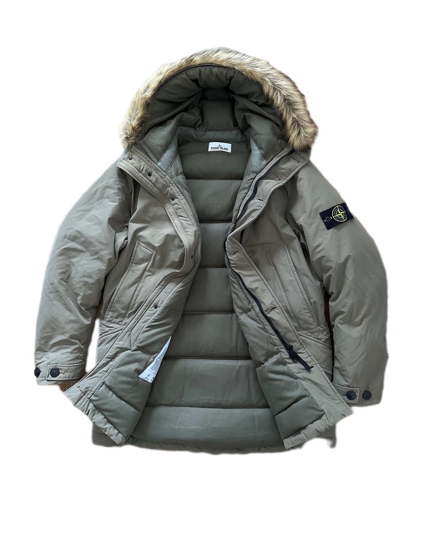 Stone Island 2018 Micro Reps Down Parka - XL