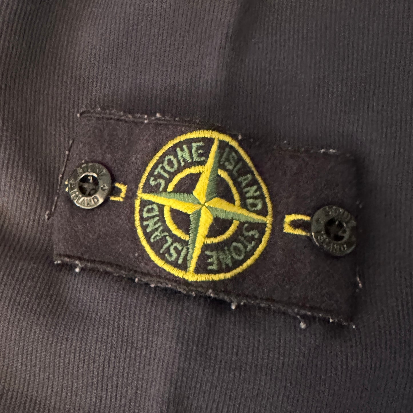 Stone Island 2016 Navy Cotton Troyer - 3XL - Made in Italy