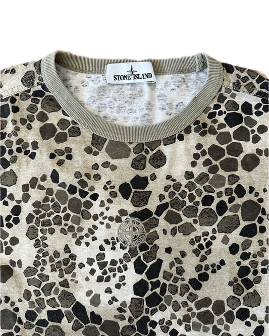 Stone Island 2018 Alligator Camo T-Shirt - L - Made in Italy