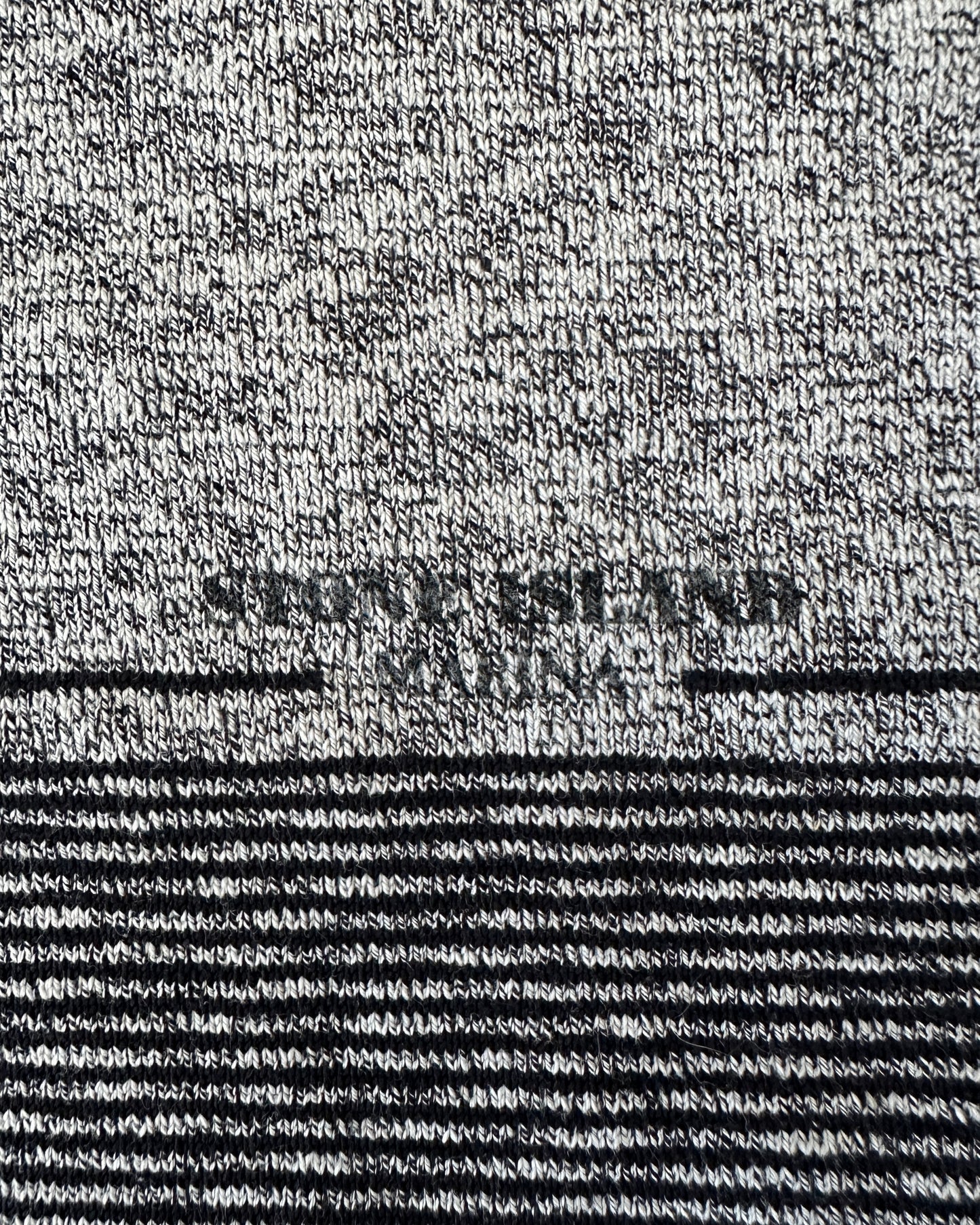 Stone Island Marina 2017 Grey Cotton Knit T-Shirt - L - Made in Italy