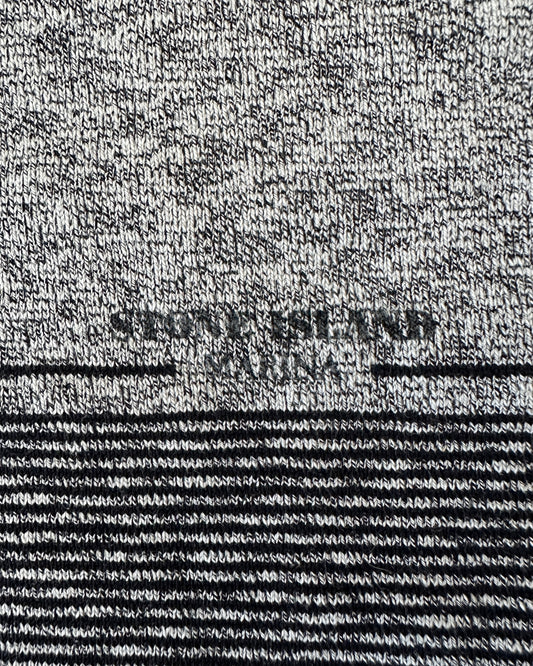 Stone Island Marina 2017 Grey Cotton Knit T-Shirt - L - Made in Italy